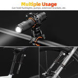 Halterung für Taschenlampe – Universell für Lenkerdurchmesser 20–35 mm