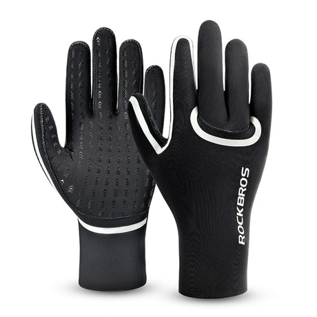 ROCKBROS Handschuhe Fahrrad Winter – Wasserdicht & winddicht, für Damen & Herren