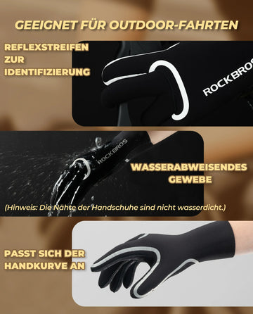 handschuhe fahrrad winter damen Fahrradhandschuhe Winter, Wasserdicht und Winddicht S365 – ROCKBROS-DE