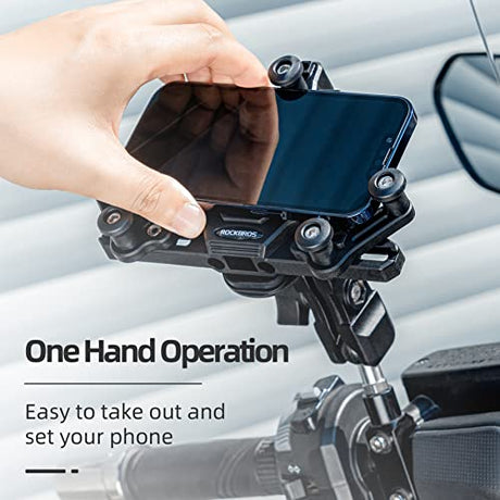 Handyhalterung Motorrad Universal – Für 4,9-7,3 Zoll Smartphones