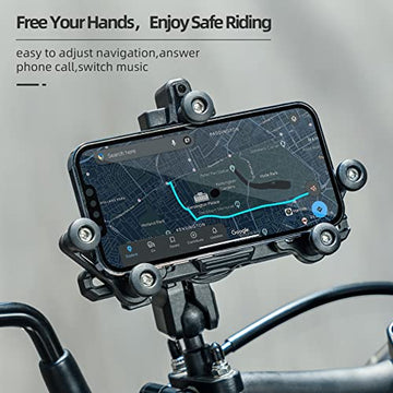 Akku Schutzhülle E Bike Universelle Handyhalterung Für Fahrrad, Motorrad & E -Bike – Clip-Befestigung, Robust
