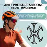 ROCKBROS Helmpolster Silikon – Innenfutter für optimalen Sitz und Komfort
