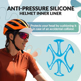ROCKBROS Helmpolster Silikon – Innenfutter für optimalen Sitz und Komfort