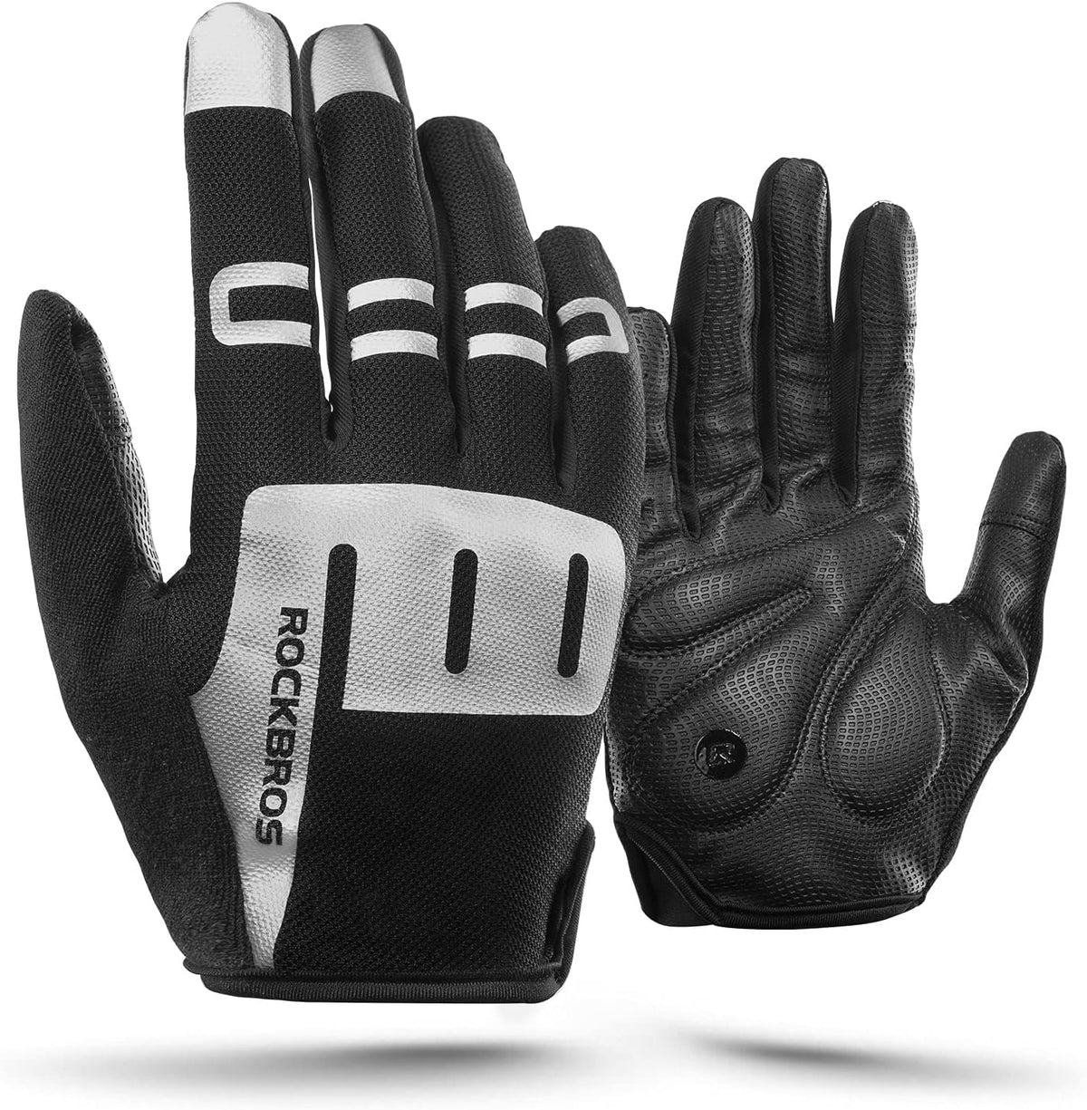 Herren Fahrradhandschuhe Vollfinger Frühling/Herbst Handschuhe-Size S – ROCKBROS-DE
