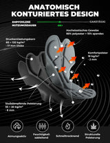 Herren Fahrradhose mit Träger – Hochdehnbar, atmungsaktiv & reflektierend