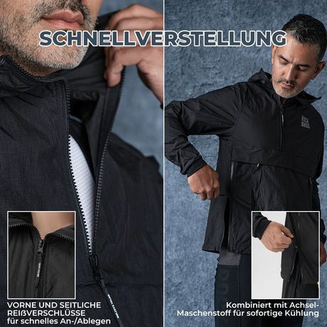 Herren Fahrradjacke – Winddicht, leicht & atmungsaktiv