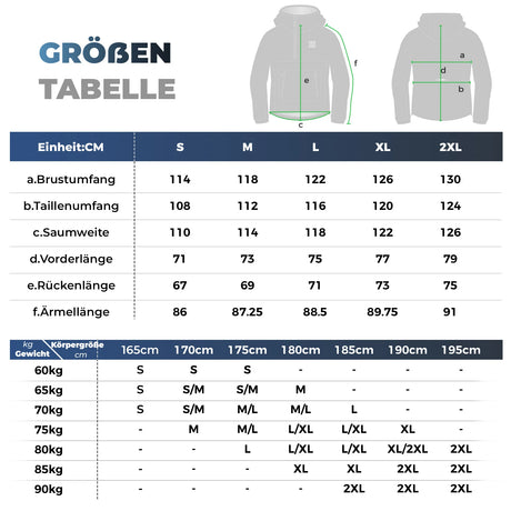 Herren Fahrradjacke – Winddicht, leicht & atmungsaktiv