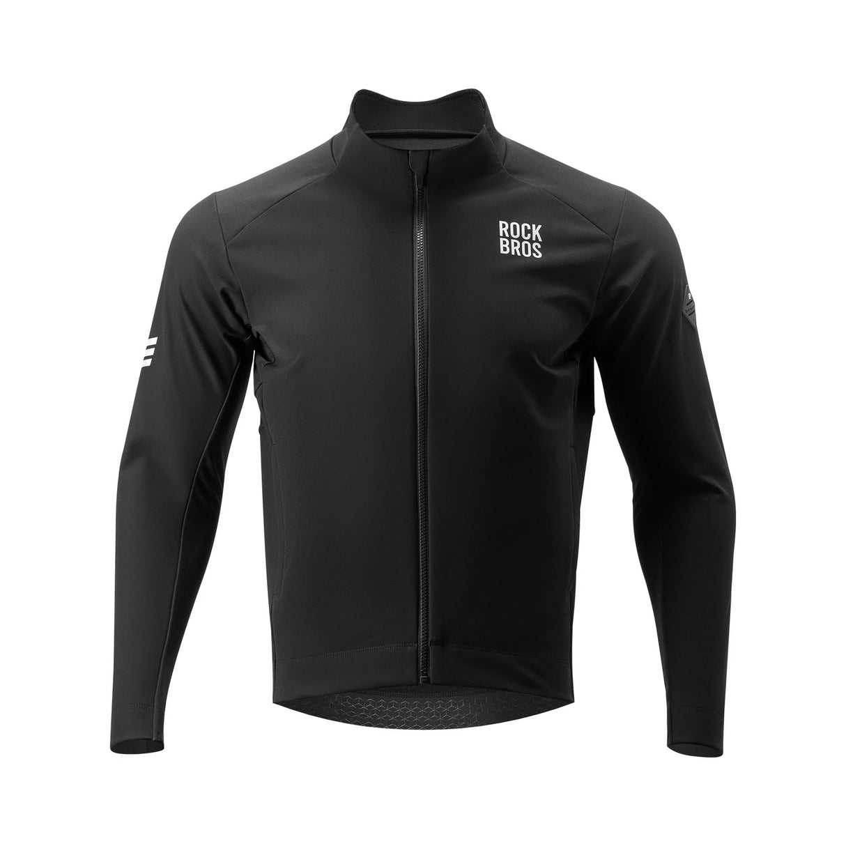 Herren Fahrradjacke – 3‑Schicht‑Technologie, Winddicht, Atmungsaktiv & Reflektierend