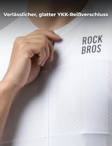 Entdecke das ROCKBROS Herren Kurzarm Fahrradtrikot: Deine perfekte Symbiose aus Performance, Komfort und cleverem Design.