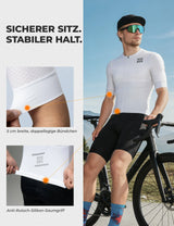 Entdecke das ROCKBROS Herren Kurzarm Fahrradtrikot: Deine perfekte Symbiose aus Performance, Komfort und cleverem Design.
