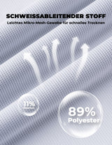 ROCKBROS Herren Langarm-Radtrikot – Atmungsaktiv & Reflektierend mit 3D-Schnitt