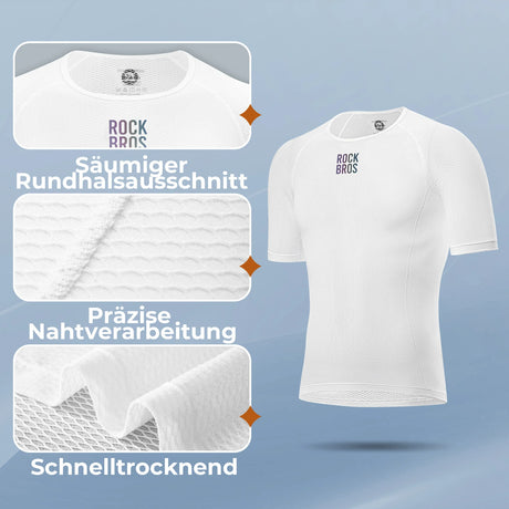 Herren Radtrikot Kurzarm Fahrradtrikot Atmungsaktiv - ROCKBROS-EU