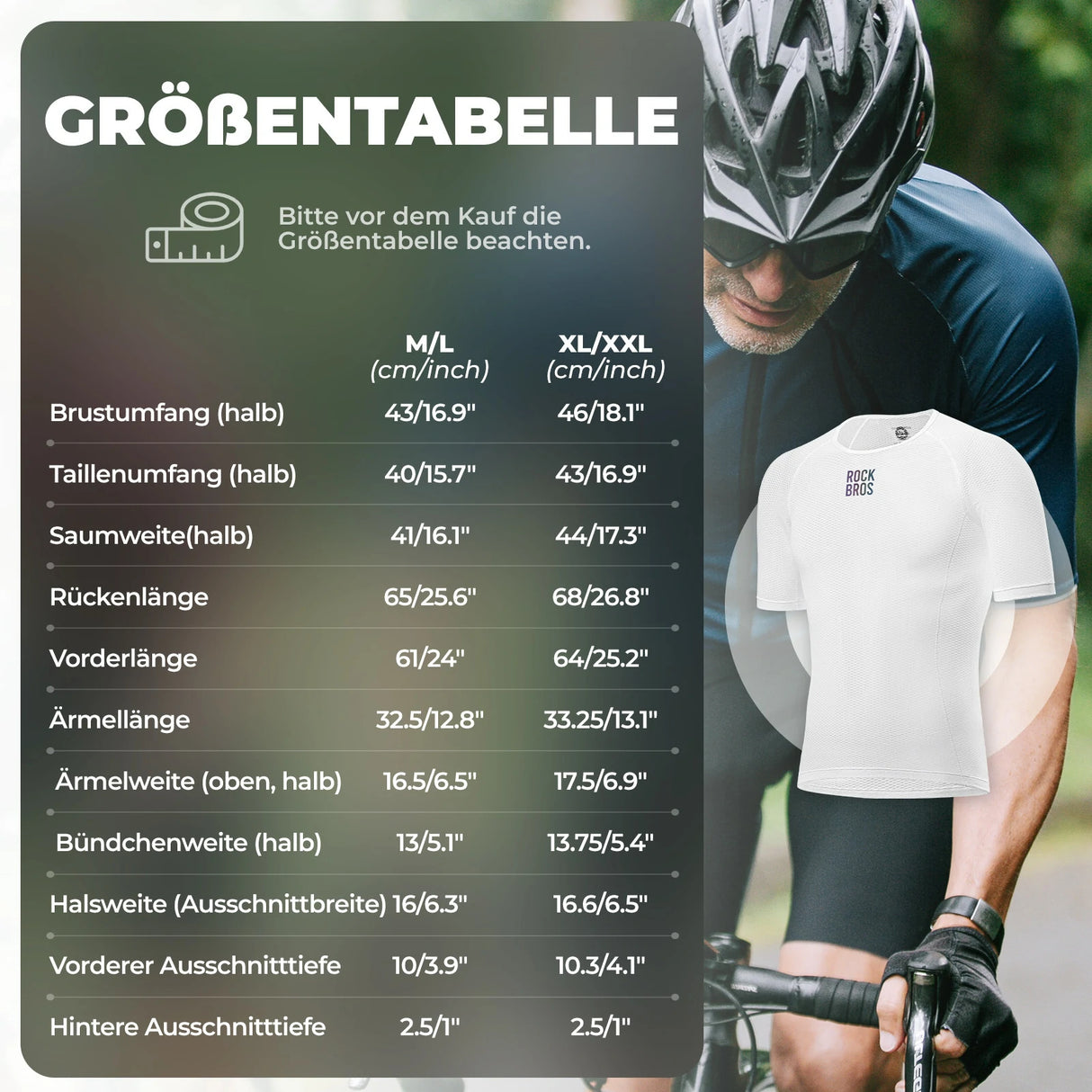 Herren Radtrikot Kurzarm Fahrradtrikot Atmungsaktiv - ROCKBROS-EU