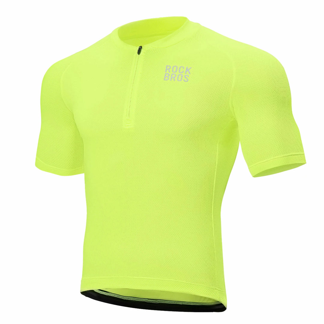 rennrad trikot für dicke Herren Radtrikot Kurzarm Fahrradtrikot Rennradtrikot Atmungsaktiv Schn – ROCKBROS-DE