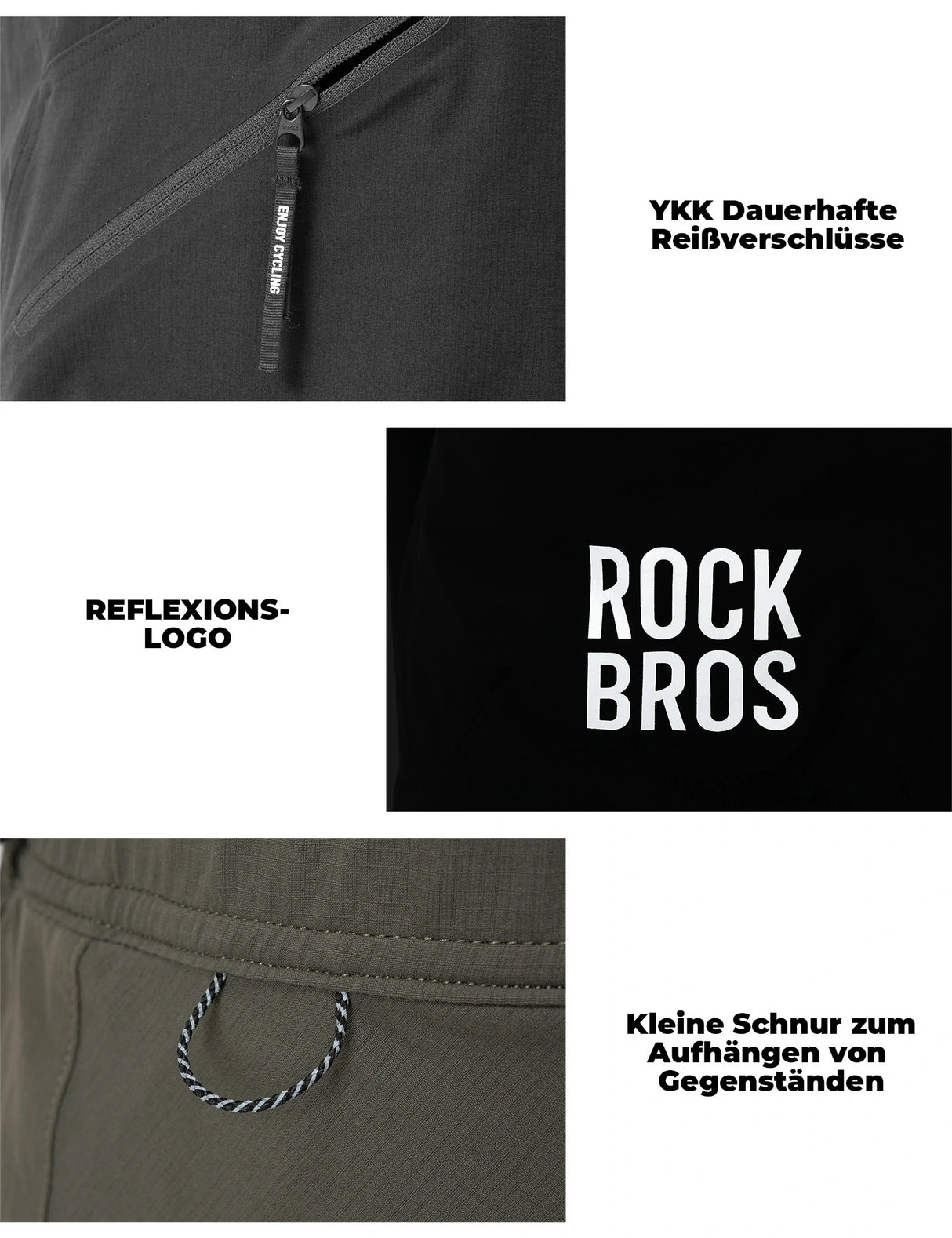 Herren Sport‑Shorts – Magnetischer Taillengurt & 4‑Taschen‑Design