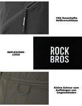 Herren Sport‑Shorts – Magnetischer Taillengurt & 4‑Taschen‑Design