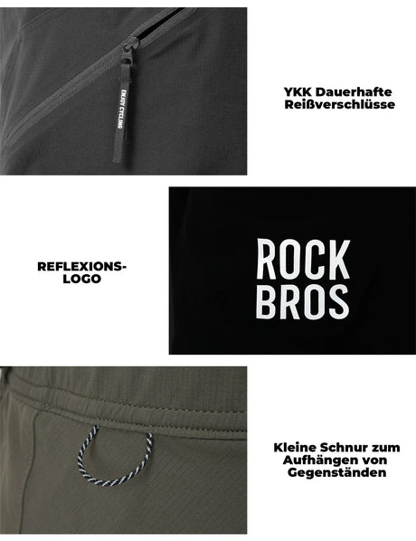 Herren Sport‑Shorts – Magnetischer Taillengurt & 4‑Taschen‑Design