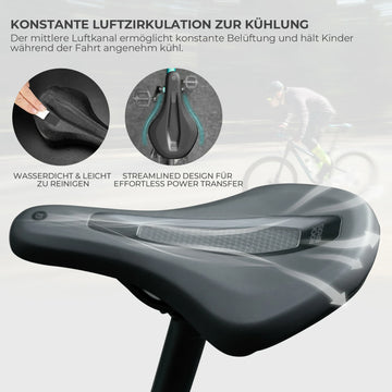 Kinder Fahrradsattel, Stoßdämpfend und Wasserdicht – ROCKBROS-DE