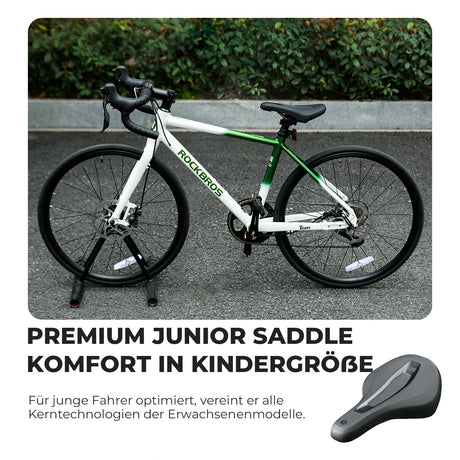 ROCKBROS Kinder‑Fahrradsattel – Stoßdämpfend, wasserdicht & atmungsaktiv