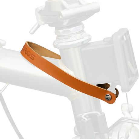 Leder Schnellverschluss‑Griff für Brompton – Schnallenschloss, Klappfahrrad‑Zubehör