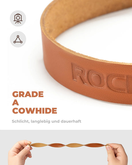 Leder Schnellverschluss‑Griff für Brompton – Schnallenschloss, Klappfahrrad‑Zubehör