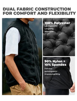 Leichte Thermo‑Fahrradweste mit 3D‑Air‑Layer‑Isolierung – MJ013