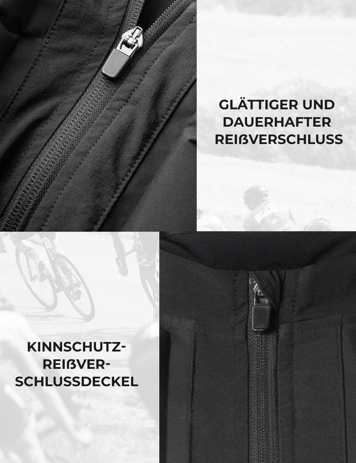 Leichte Thermo‑Fahrradweste mit 3D‑Air‑Layer‑Isolierung – MJ013