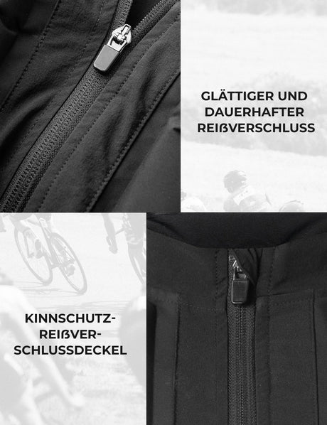 Leichte Thermo‑Fahrradweste mit 3D‑Air‑Layer‑Isolierung – MJ013