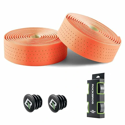 lenkerband schwarz orange Lenkerband Rennrad, 2 Rollen Rennrad Lenkerband, Super Lang 220cm und – ROCKBROS-DE