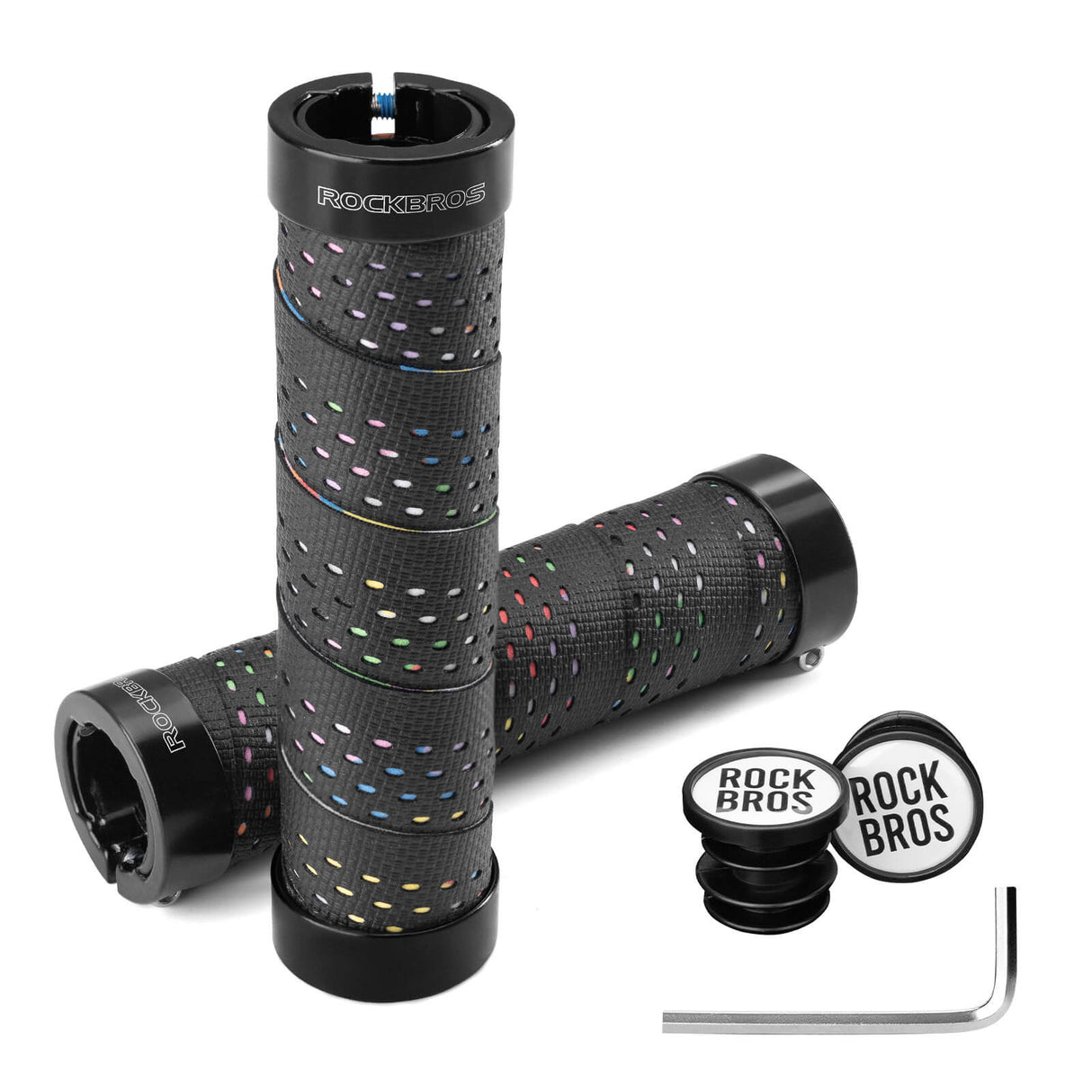 ROCKBROS Lenkergriffe – Doppelverschluss für 22 mm Lenker