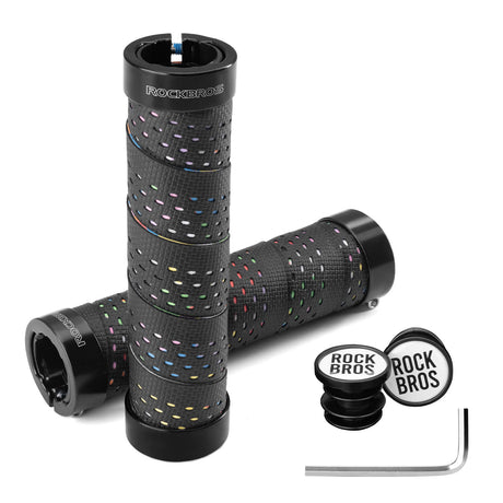 ROCKBROS Lenkergriffe – Doppelverschluss für 22 mm Lenker