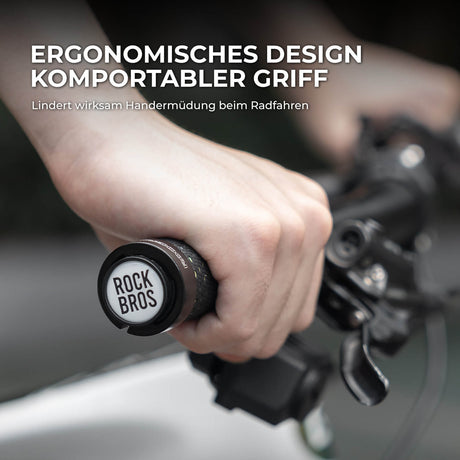 ROCKBROS Lenkergriffe – Doppelverschluss für 22 mm Lenker