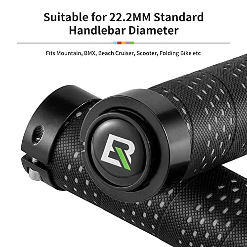 Lenkergriffe Anti-Rutsch – Lock‑On Fahrradgriffe mit Sicherungsdesign