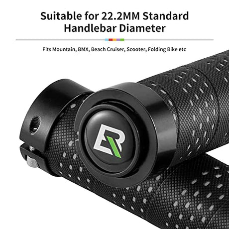 Lenkergriffe Anti-Rutsch – Lock‑On Fahrradgriffe mit Sicherungsdesign