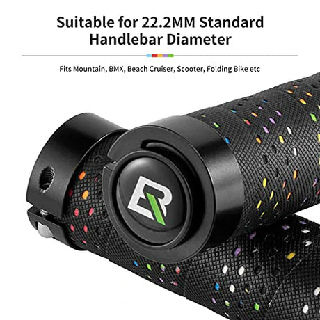Lenkergriffe Anti-Rutsch – Lock‑On Fahrradgriffe mit Sicherungsdesign