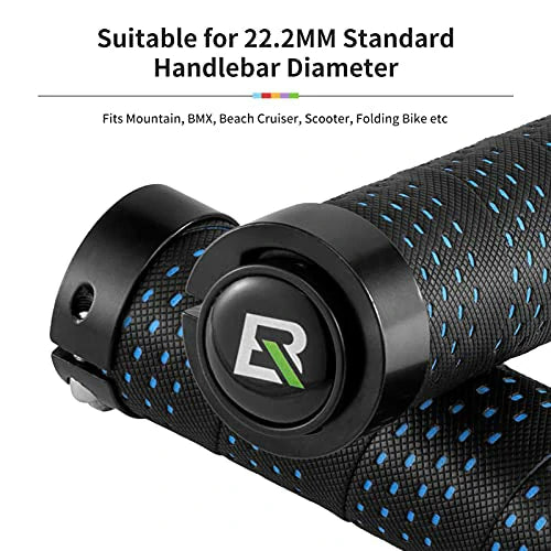 Lenkergriffe Anti-Rutsch – Lock‑On Fahrradgriffe mit Sicherungsdesign