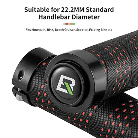 Lenkergriffe Anti-Rutsch – Lock‑On Fahrradgriffe mit Sicherungsdesign