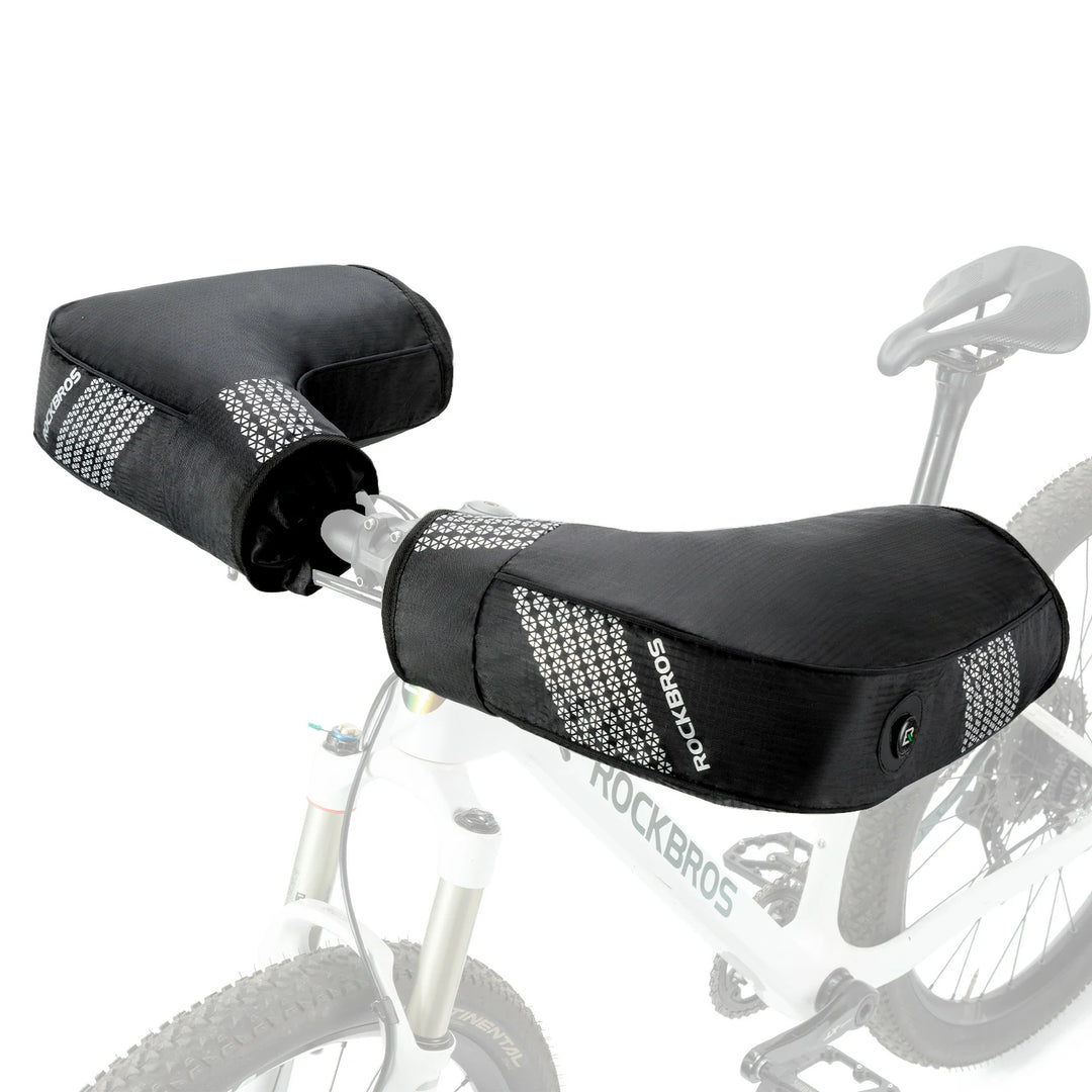 Lenkerstulpen Handschuhe Lenker Fahrrad Winter Thermo Warme Verdickte – ROCKBROS-DE