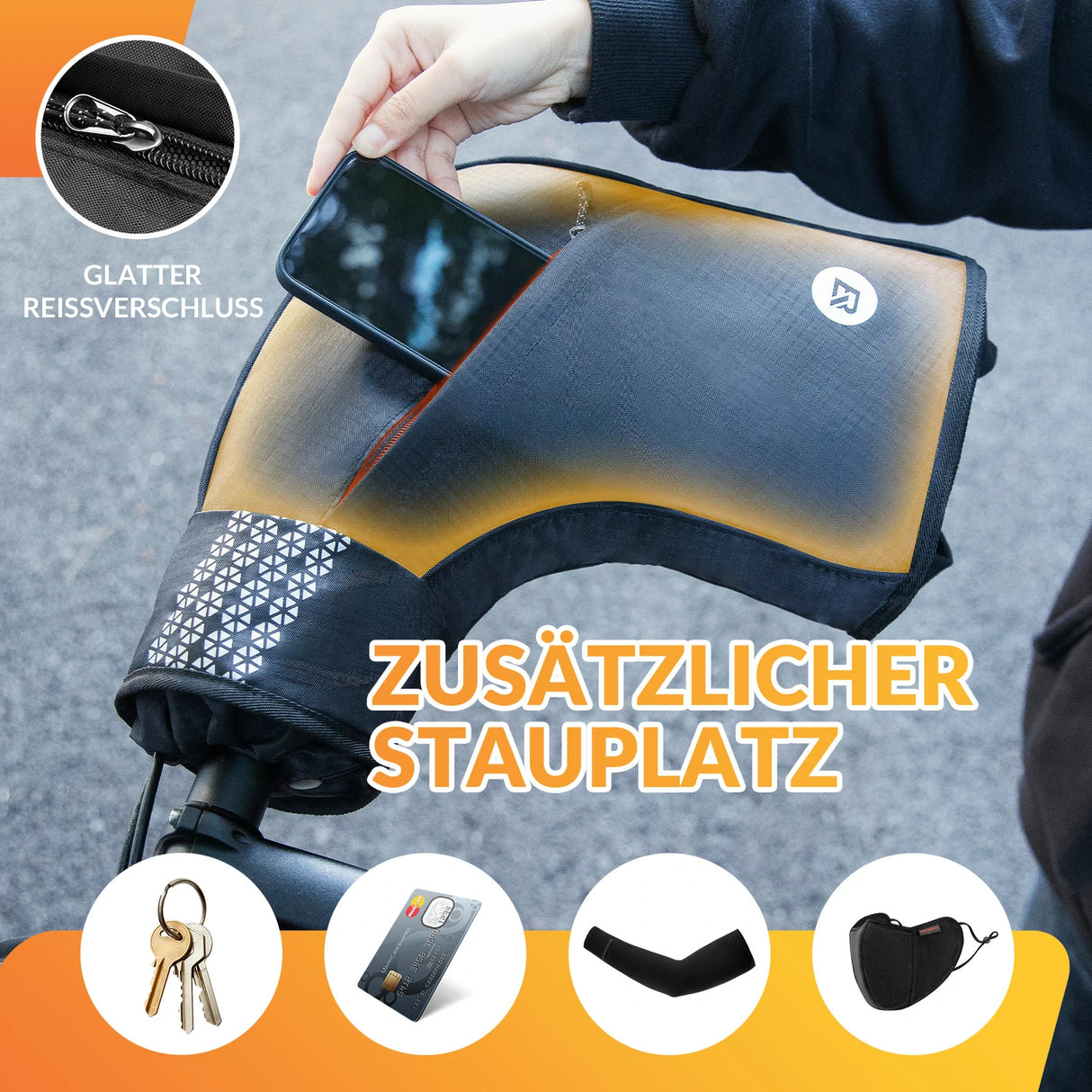 Lenkerstulpen – Winter‑Thermo‑Handschuhe für den Fahrradlenker