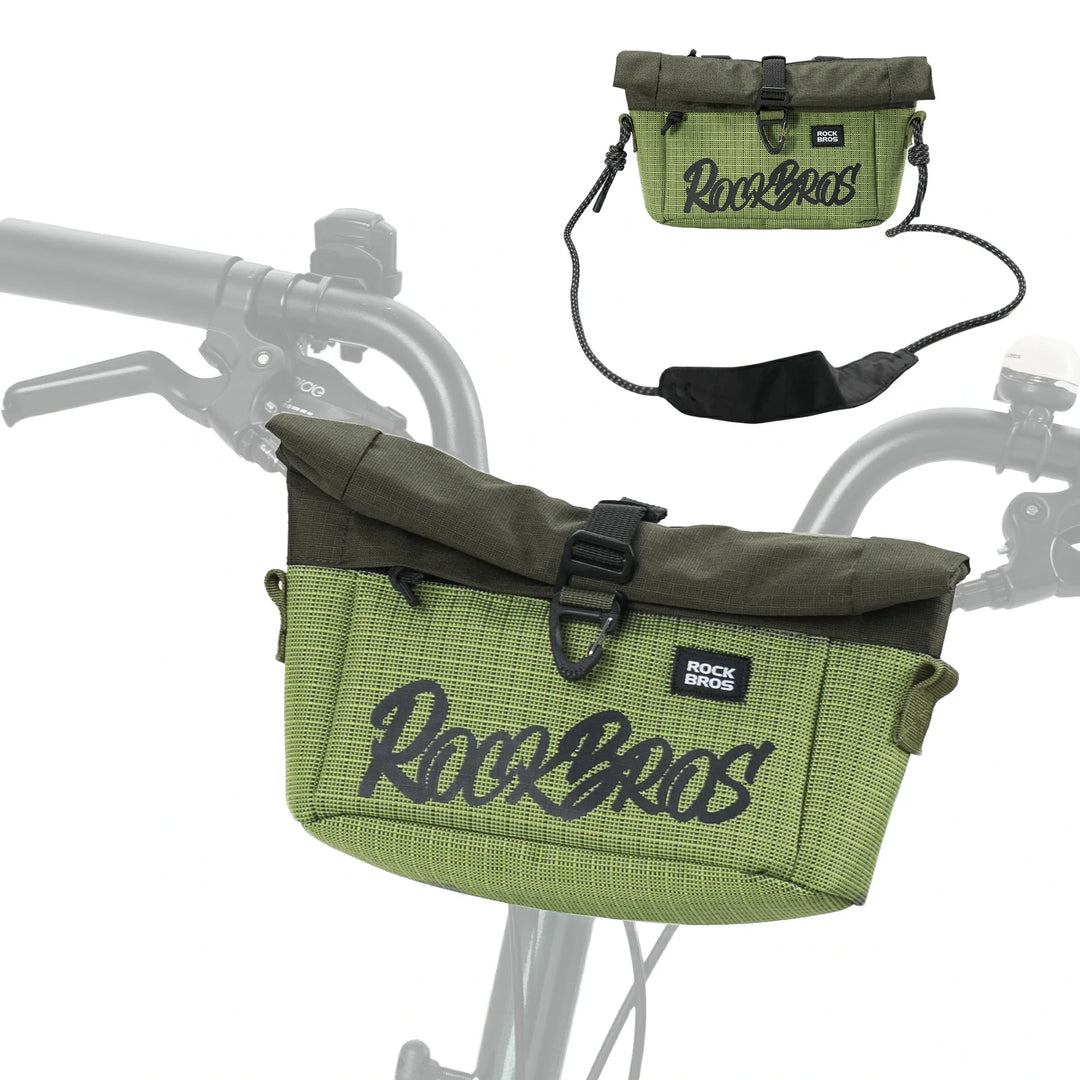 lenkertasche brompton 1,8L-2,7L Erweiterbare Lenkertasche für Brompton – ROCKBROS-DE
