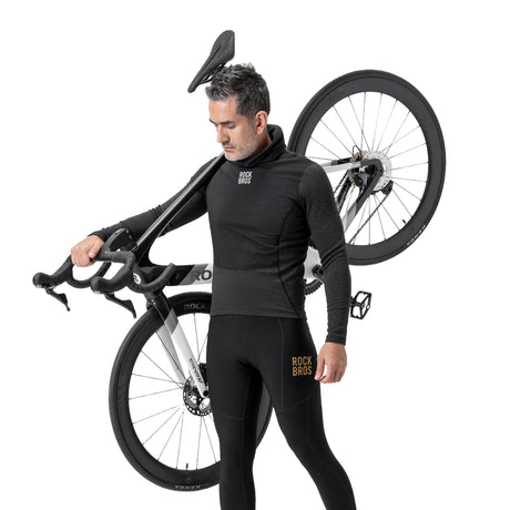 ROCKBROS Kaszmirowa Ciep?a Bielizna Termiczna Z D?ugim R?kawem-YDCX010 Koszulki