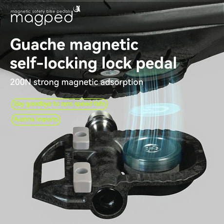 MAGPED: Die Zukunft des sicheren Fahrradfahrens – Entdecken Sie die Revolution der magnetischen Pedale