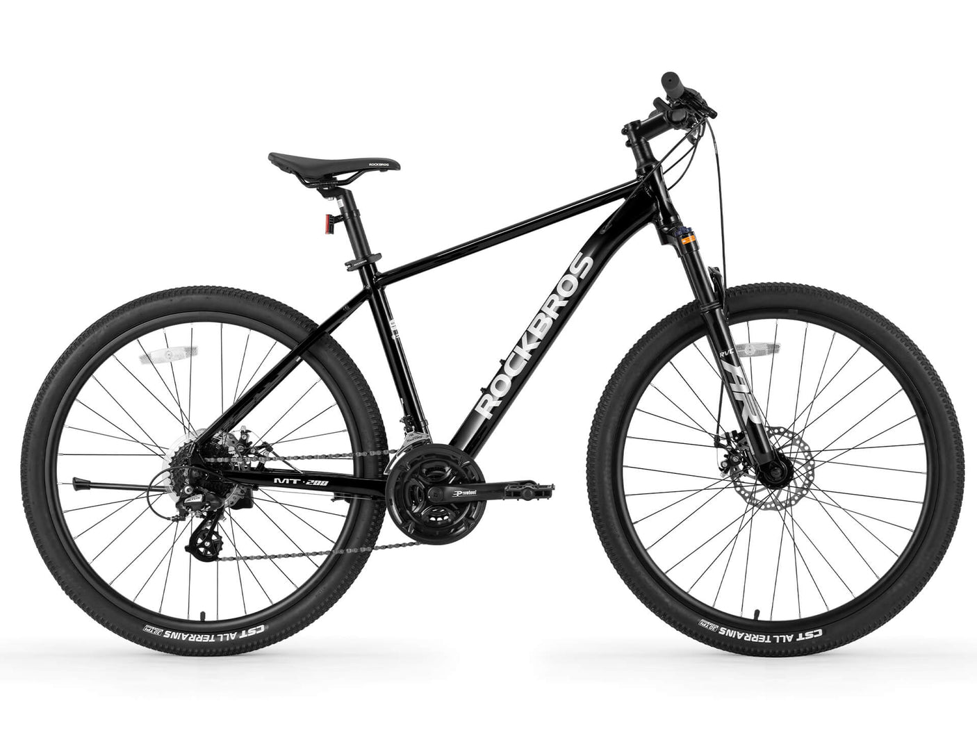 MT200 27.5E MTB 8-Gang  Scheibenbremsen
-Schwarz 