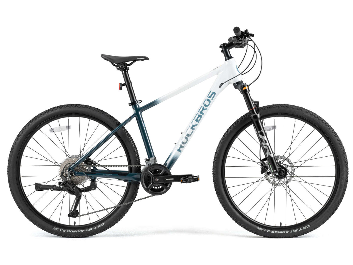 mountainbike 27 gänge MT300 27.5E MTB | 8-Gang | Scheibenbremsen