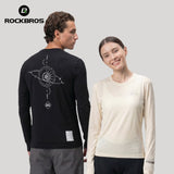ROCKBROS Herren-Radtrikot aus Merinowolle und Tencel