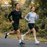 ROCKBROS Herren-Radtrikot aus Merinowolle und Tencel