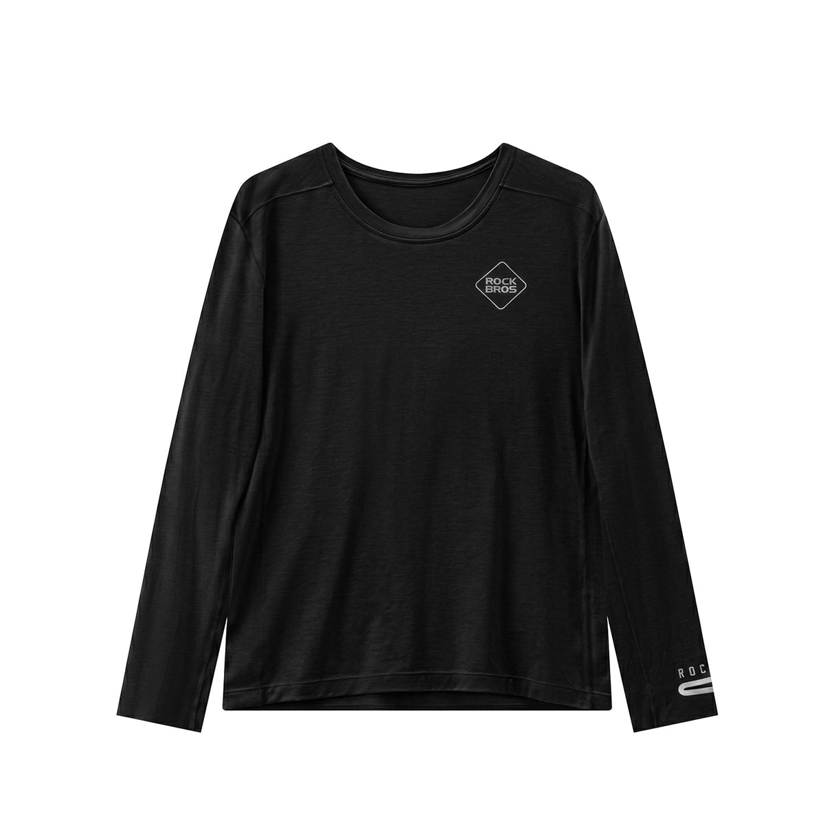 ROCKBROS Herren-Radtrikot aus Merinowolle und Tencel