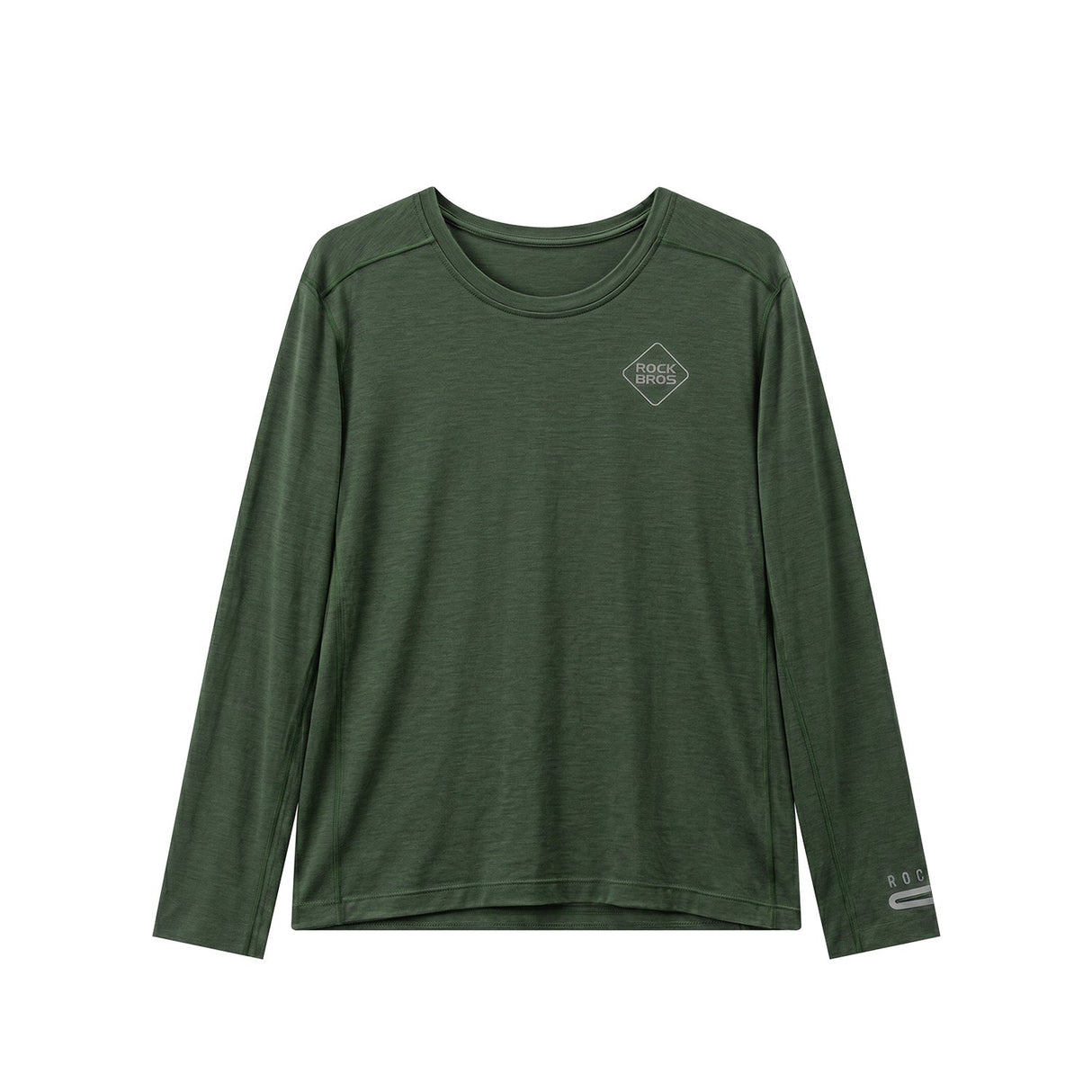 ROCKBROS Herren-Radtrikot aus Merinowolle und Tencel