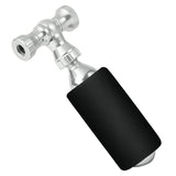 Mini-Fahrradpumpe mit CO₂-Adapter – Tragbar, Presta & Schrader Kompatibel, bis 80 PSI