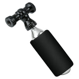 Mini-Fahrradpumpe mit CO₂-Adapter – Tragbar, Presta & Schrader Kompatibel, bis 80 PSI